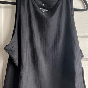 Skechers Black Sleeveless Crop Top